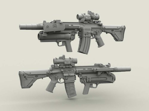 Go to product LEGEND LF3D027 - 1:35 HK416 XM320 set (3pcs)