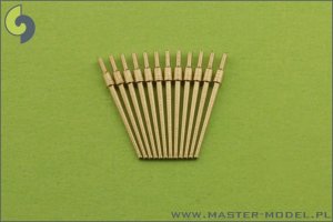 MASTER SM-700-028 - 1:700 gun barrels for Italian cannons 90 mm/50 3.5in m.1939 Littorio and Duilio