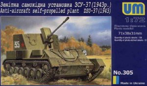 UNIMODELS 305 - 1:72 ZSU-37 early version