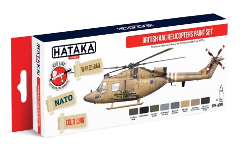 Go to product HATAKA AS87 - British AAC Helicopters paint set