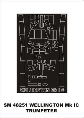 Go to product MONTEX SM48251 - 1:48 Wellington Mk.IC