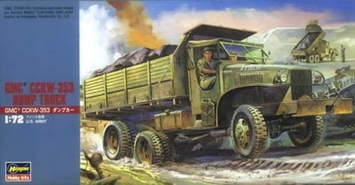 Go to product HASEGAWA MT22 - 1:72 GMC CCKW-353 Dump truck