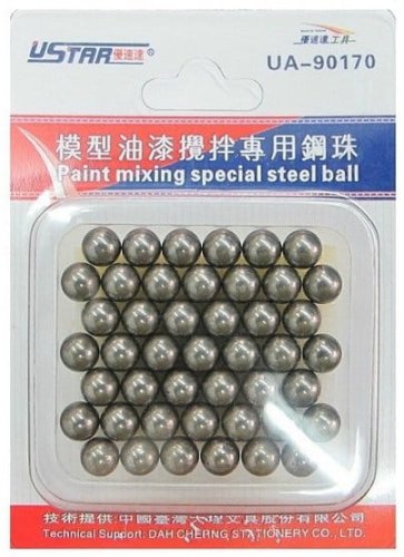 Go to product U-STAR UA90170 - Paint stirring balls. 45 pieces.