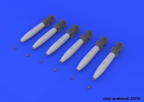 Go to product EDUARD 648137 - 1:48 Mk.82 bombs w/ airbrake late