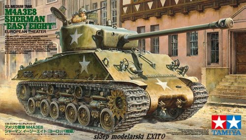Go to product TAMIYA 35346 - 1:35 US Tank M4A3E8 Sherman Easy Eight
