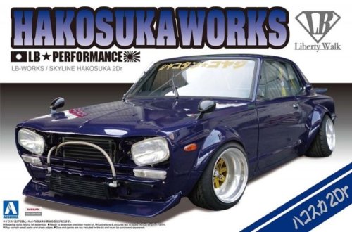 Go to product AOSHIMA 01149 - 1:24 LB Works Hakosuka 2Dr