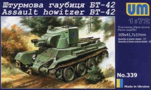 UNIMODELS 339 - 1:72 Finnish Tank BT-42 Assault Howitzer