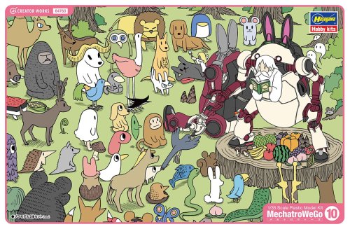 Go to product HASEGAWA 64763 - 1:35 Creator Works MechatroWeGo 10 Animal Retro & Azuki