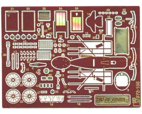 Go to product PART S72156 - 1:72 Pfalz D.IIIa