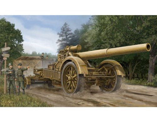 Go to product TRUMPETER 02314 - 1:35 German 21 cm Morser 18 Heavy Artillery