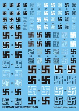 Go to product TECHMOD 48015 - 1:48 German Swastikas