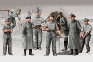 TRUMPETER 00409 - 1:35 German Artillery Crew Morser Karl Gun