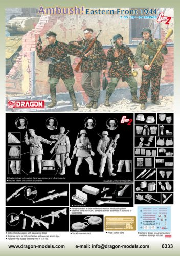 Go to product DRAGON 6333 - 1:35 Ambush! Eastern Front 1944