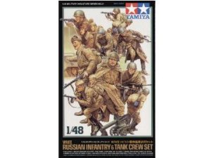 TAMIYA 32521 - 1:48 Russian Infantry & Tank Crew
