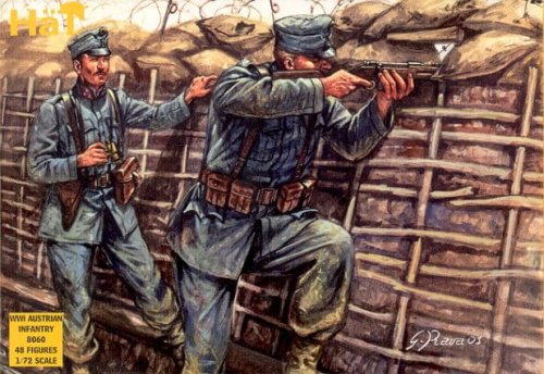Go to product HAT 8060 - 1:72 WWI Austrian Infantry