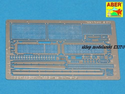 Go to product ABER G28 - 1:35 Grilles for Russian tank T-55 also for Tiran 5