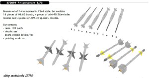 EDUARD 672089 - 1:72 F-4 armament