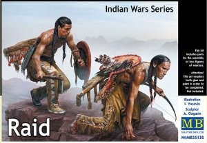 MASTER BOX 35138 - 1:35 Indian Wars Series - Raid