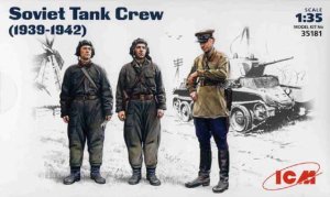 ICM 35181 - 1:35 Soviet Tank Crew (1939-1942)
