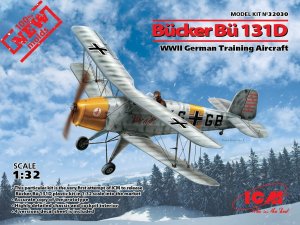 ICM 32030 - 1:32 Bucker Bu 131D WWII German Training Aircraft