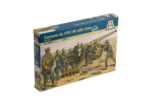 Go to product ITALERI 6165 - 1:72 Italian Cannone da 149/40 with crew