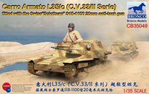 BRONCO CB 35049 - 1:35 Carro Armato L35/c (C.V.33/II Serie)
