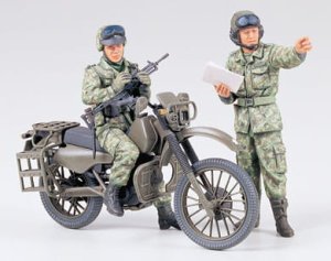 TAMIYA 35245 - 1:35 JGSDF Motorcycle Recon. Set