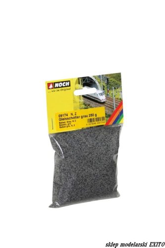 Go to product NOCH 09174 - Ballast Grey - posypka kamienie 250 g