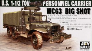 AFV CLUB 35S18 - 1:35 WC63 1,5t 6x6 Personnel Carrier