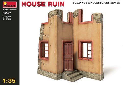 Go to product MINIART 35527 - 1:35 House Ruin