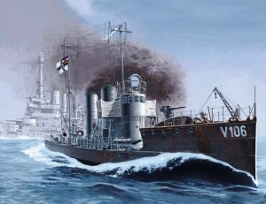 MIRAGE 40028 - 1:400 Niemiecki torpedowiec V 106 ( WW I )