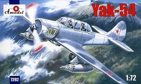 Go to product AMODEL 7292 - 1:72 Yakovlev Yak-54