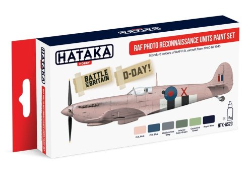 Go to product HATAKA AS23 - RAF Photo Reconnaissance Units paint set