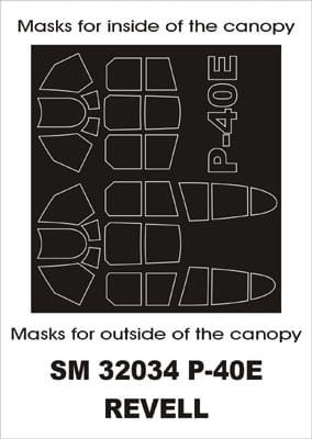 Go to product MONTEX SM32034 - 1:32 Curtiss P-40 E