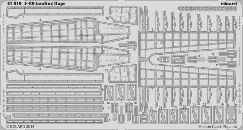 Go to product EDUARD 48810 - 1:48 F-80 landing flaps