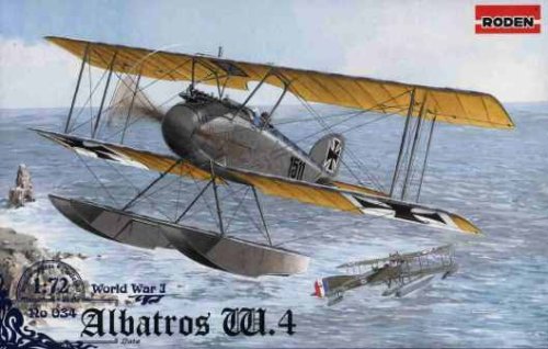 Go to product RODEN 034 - 1:72 Albatros W-4 late