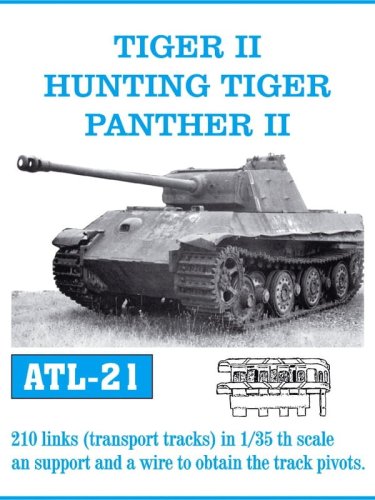 Go to product Friulmodel ATL-021 - 1:35 Tiger II / Hunting Tiger / Panther II transport version metal tracks