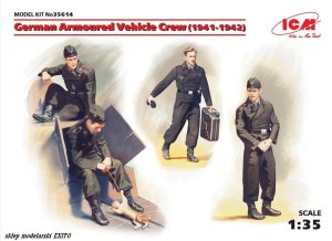 ICM 35614 - 1:35 German Armoured Vehicle Crew (1941-1942)