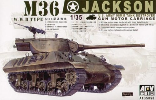 Go to product AFV CLUB 35058 - 1:35 M-36 Tank Destroyer