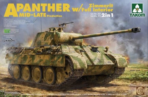 Go to product TAKOM 2100 - 1:35 Panther A w/ Zimmerit, Interior Late-Mid Production