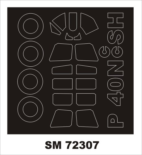 Go to product MONTEX SM72307 - 1:72 Curtiss P-40N