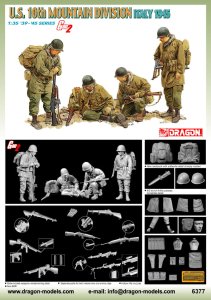 DRAGON 6377 - 1:35 U.S. 10th Mountain Division Italy 1945