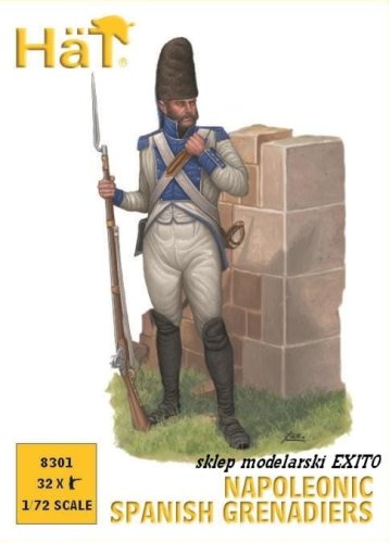 Go to product HAT 8301 - 1:72 Napoleonic Spanish Grenadiers