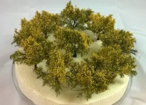 FREON KRY - Bushes with yellow flowers - 10 pcs - ht. approx. 4,5 cm
