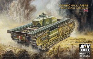 AFV CLUB 35259 - 1:35 Churchill AVRE with Snake Launcher