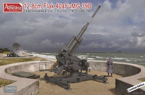 Go to product AMUSING HOBBY 35A020 - 1:35 12.8cm Flak 40 & FuMG 39D