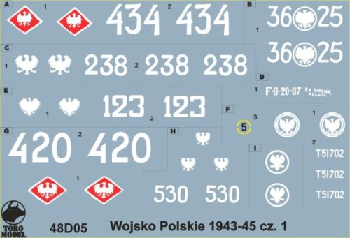 Go to product TORO MODEL 48D05 - 1:48 Polish Army 1943-45 vol.1