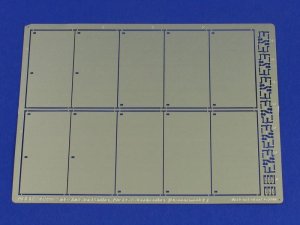 ABER 35223 - 1:35 Side skirts for Panther Ausf.G and Jagdpanther