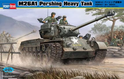 Go to product HOBBY BOSS 82425 - 1:35 M26A1 Pershing Heavy Tank