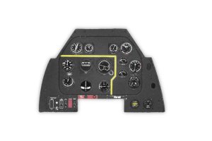 YAHU YMA4820 - 1:48 P-51 D Mustang late - Instrument Panel